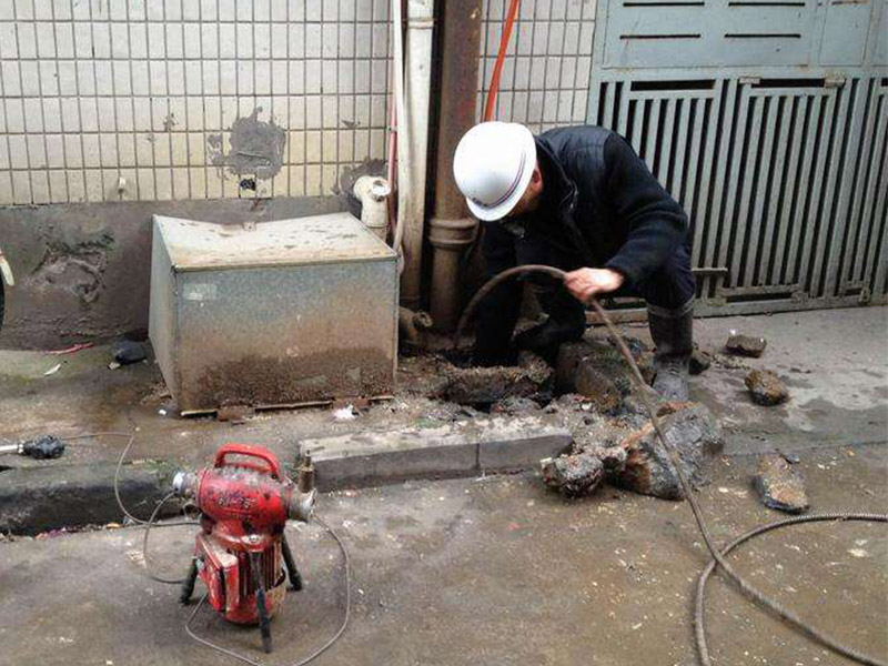 长乐疏通下水道-洗菜池疏通